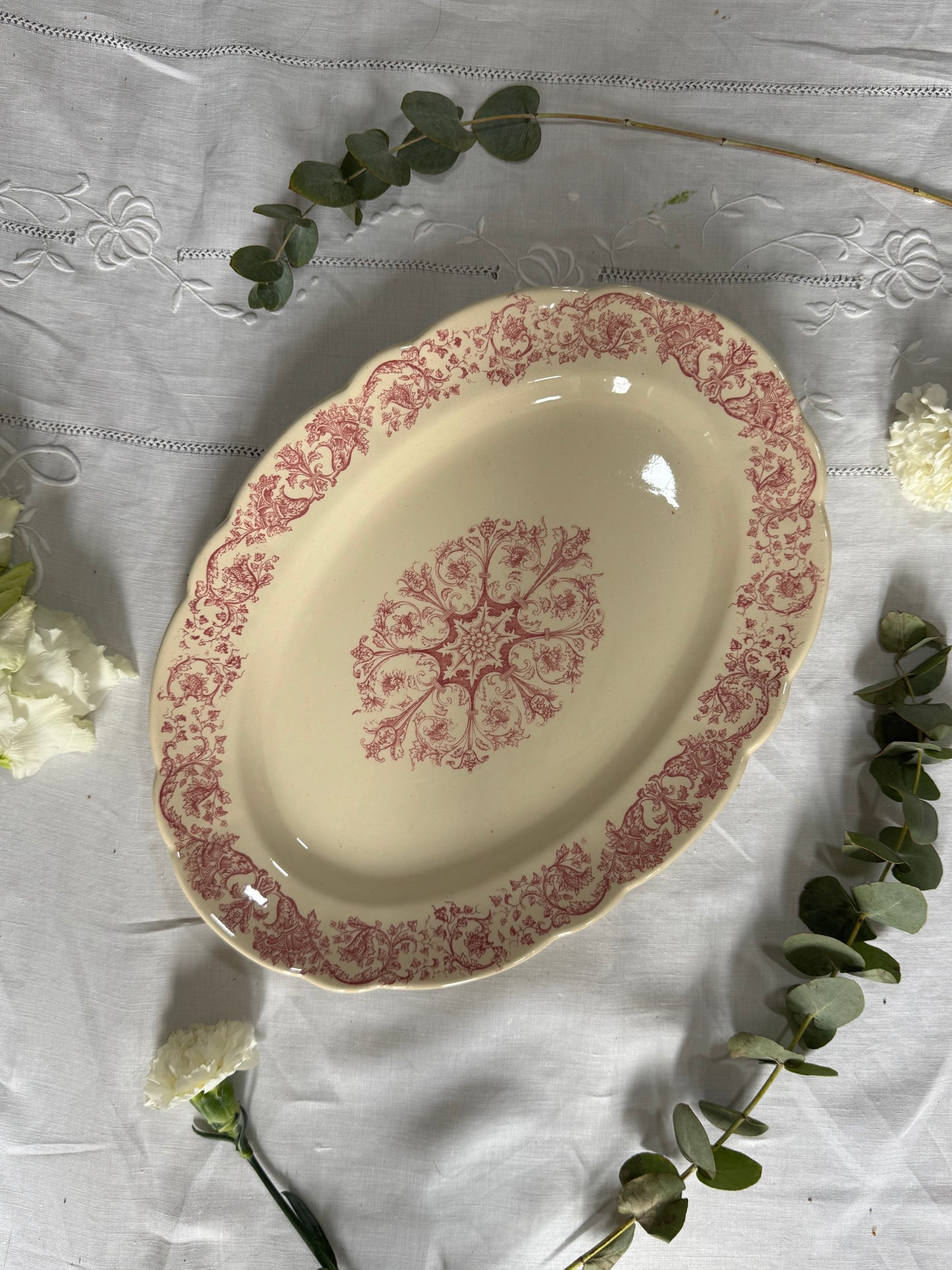 Service plats Longchamps Bella vintage