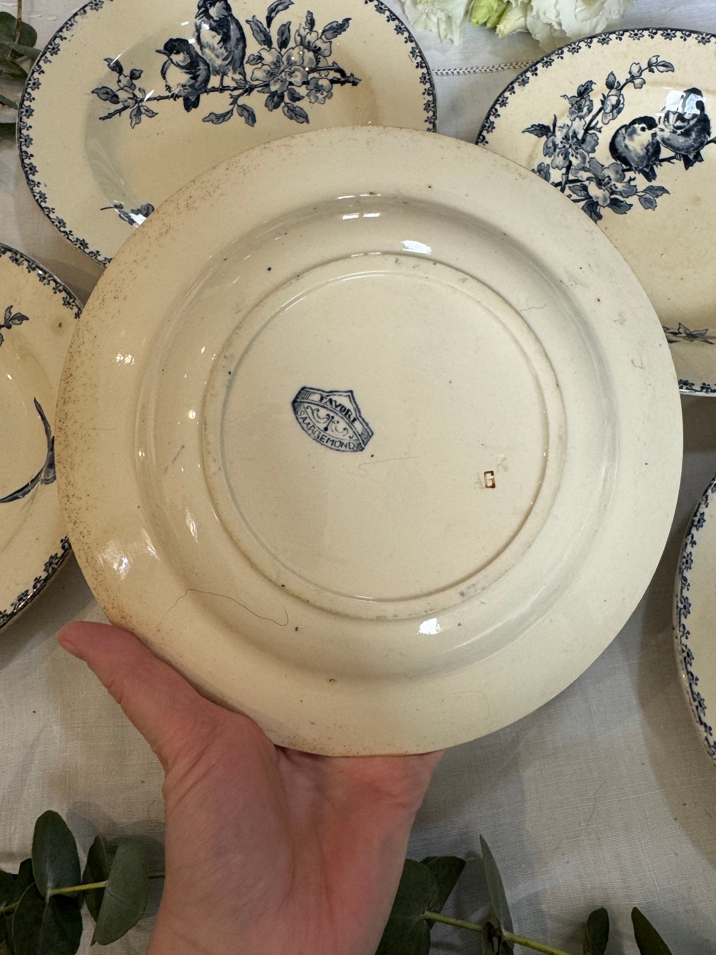 Assiettes Sarreguemines Favori