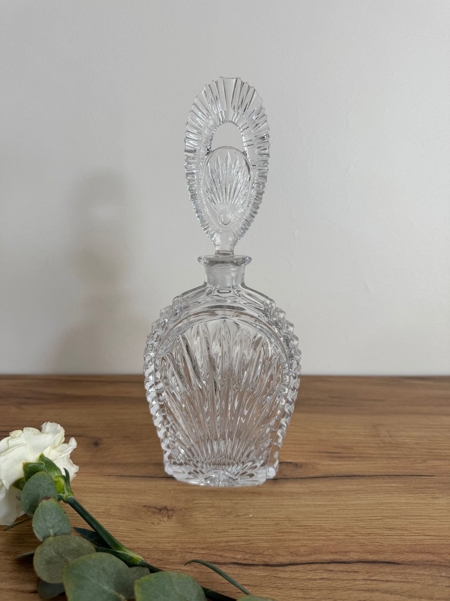 Carafe en cristal vintage