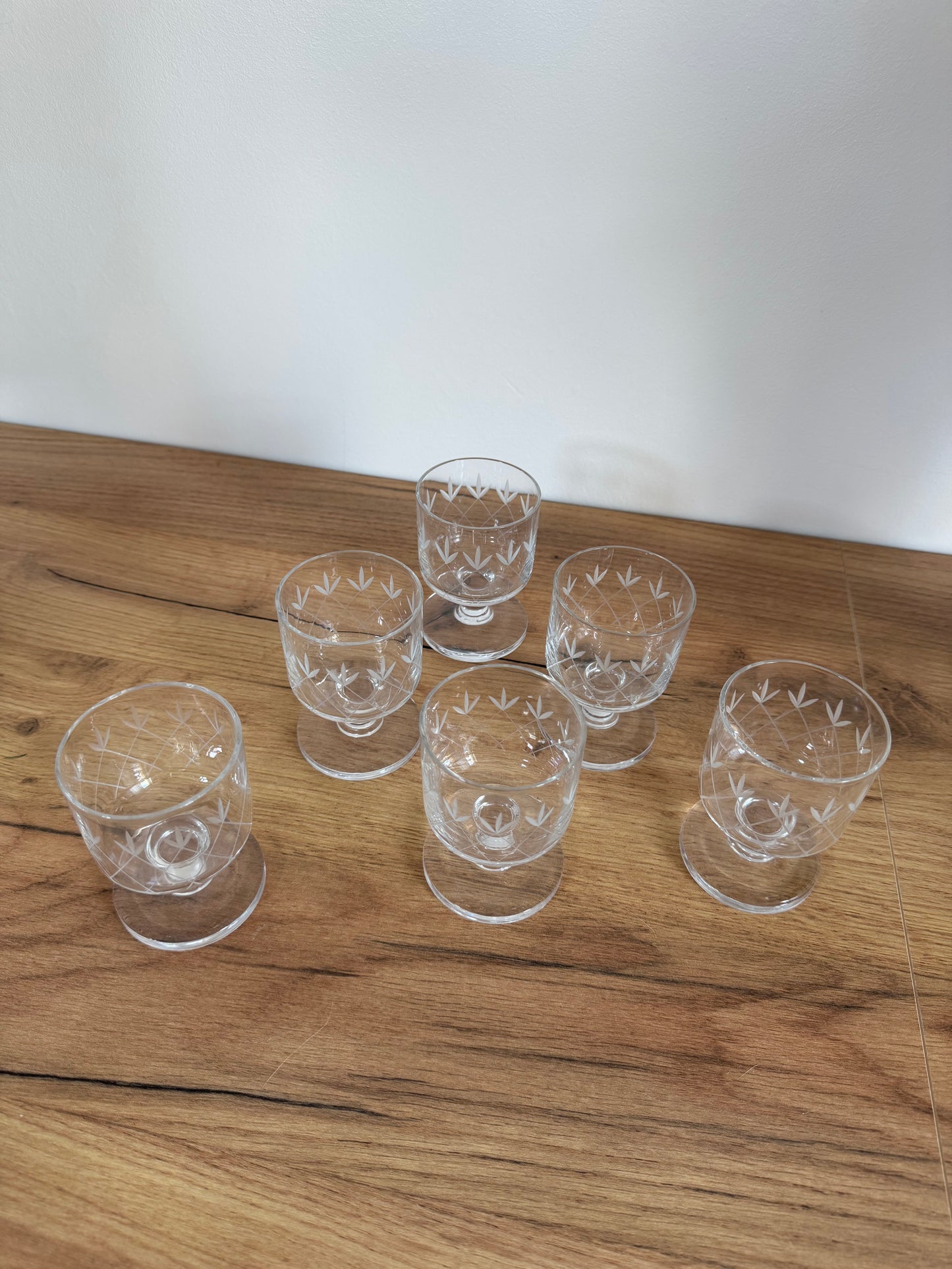 Verres à liqueur