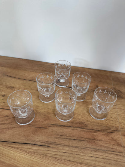 Verres à liqueur