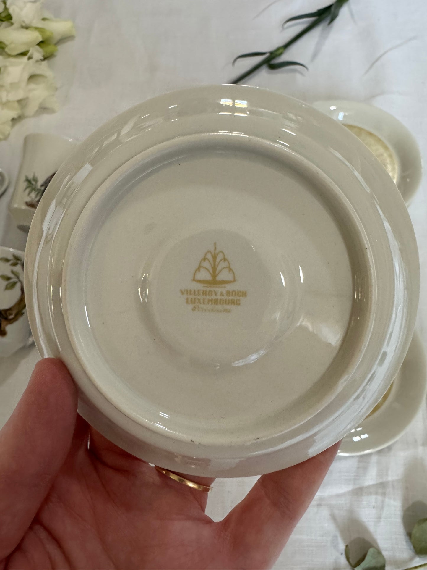 Service à café Villeroy & Boch oiseaux