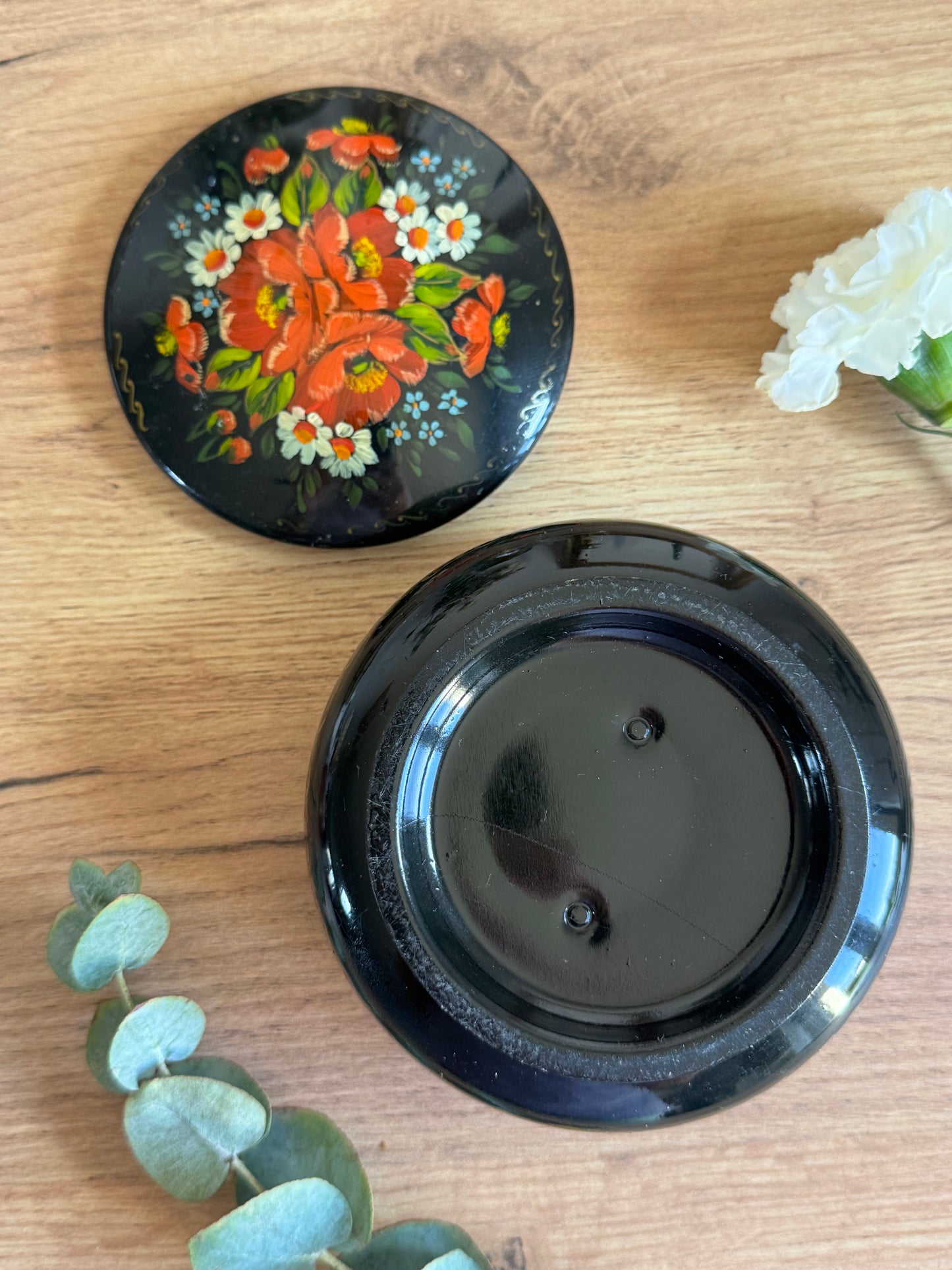 Boîte bonbonnière fleurs