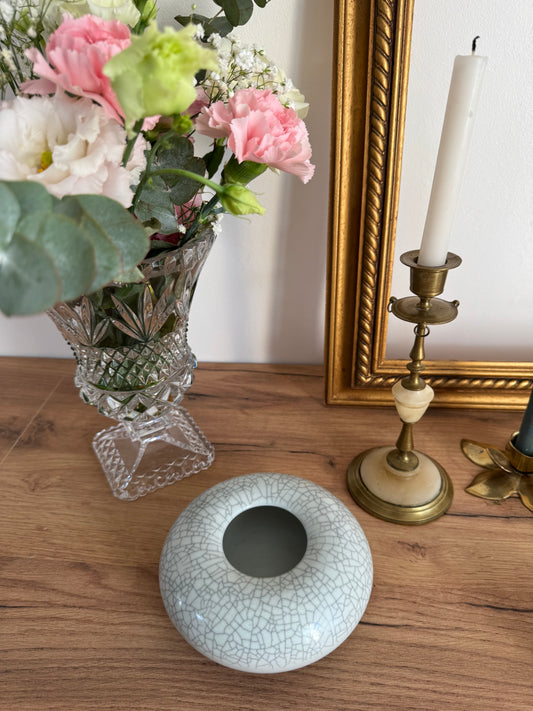 Vase céramique signé