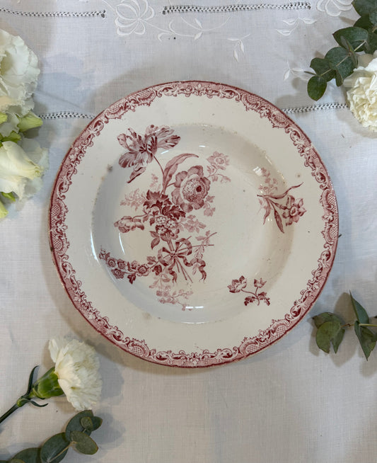 Assiette creuse Sarreguemines