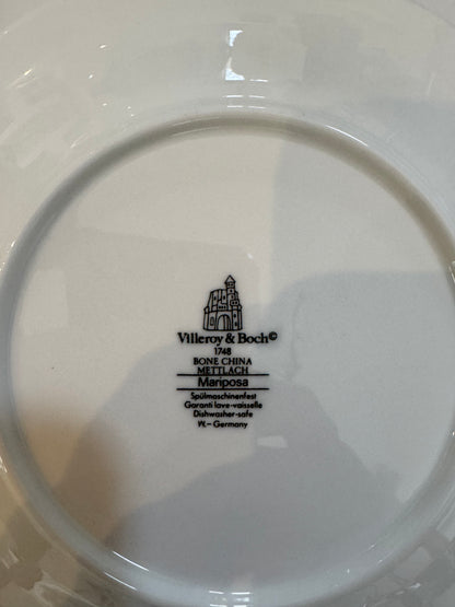Assiettes Mariposa Villeroy and Boch