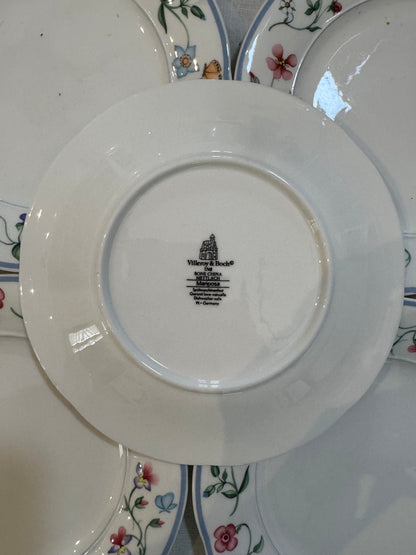 Assiettes Mariposa Villeroy and Boch