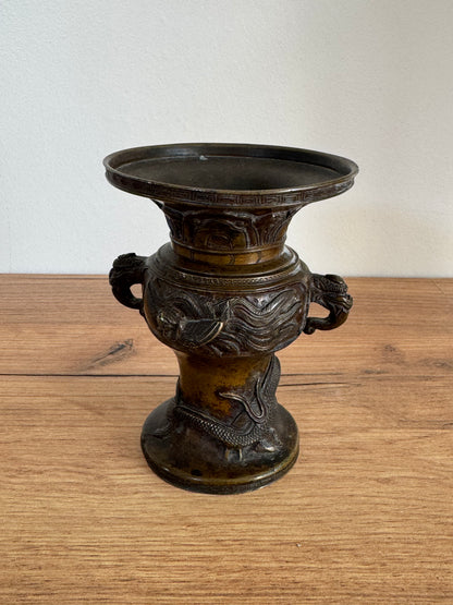Lot de 3 objets bronze chinois ancien