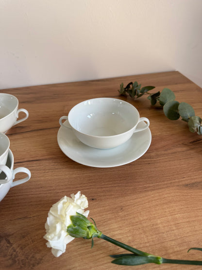 Service à café ou thé en porcelaine