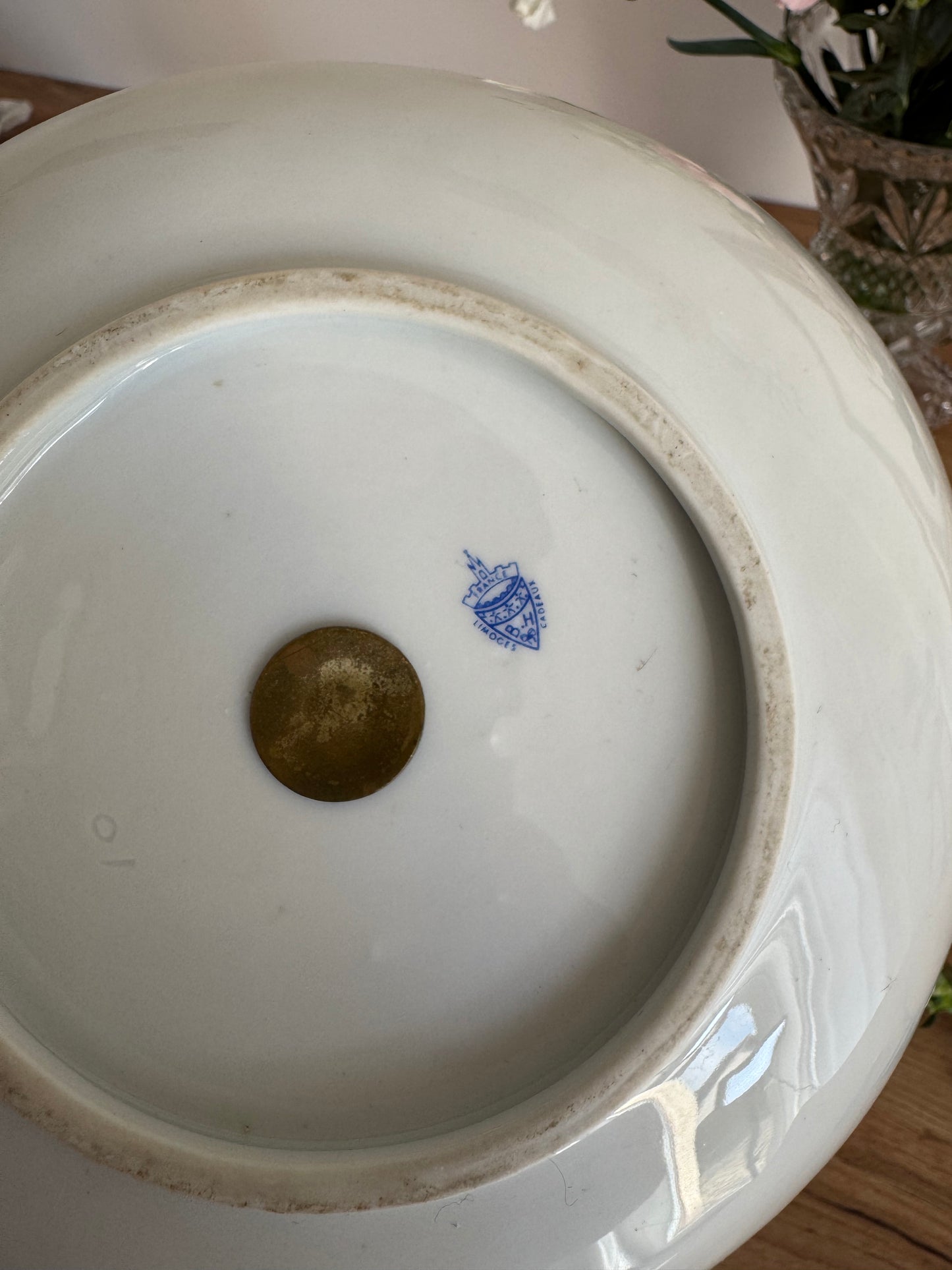 Serviteur en porcelaine Limoges
