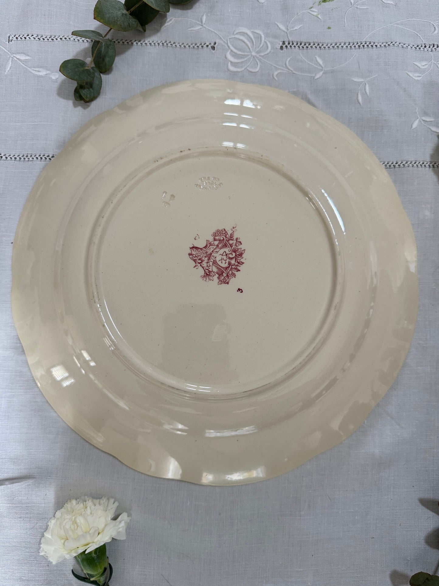 Service plats Longchamps Bella vintage
