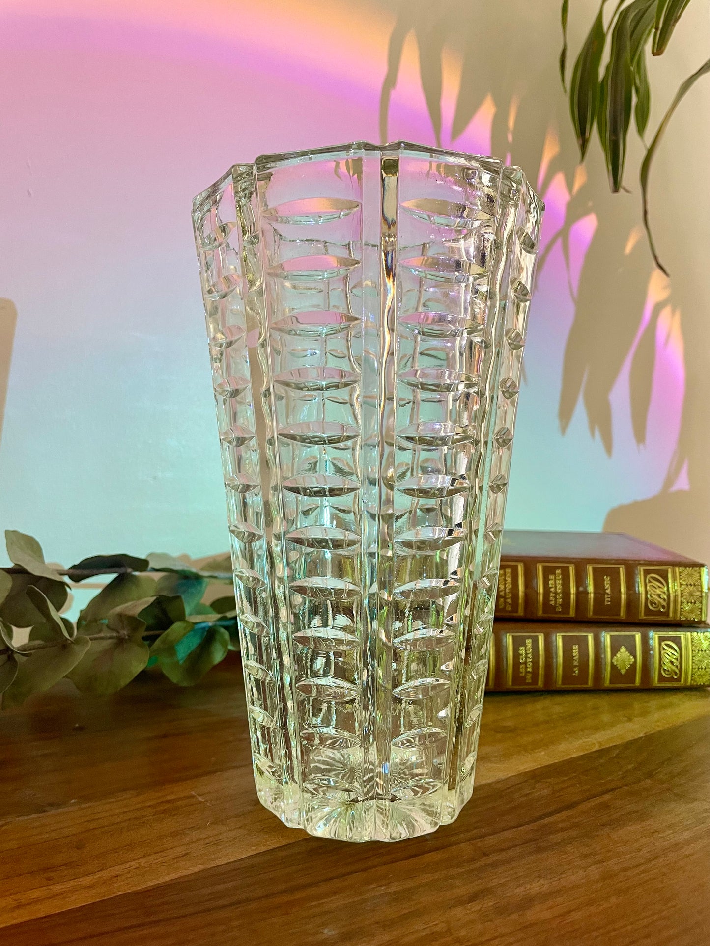 Vase en verre