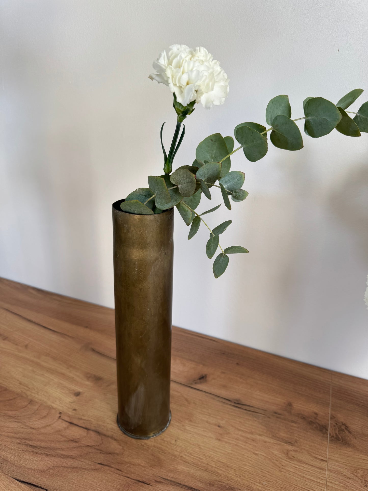 Vase douille obus vintage