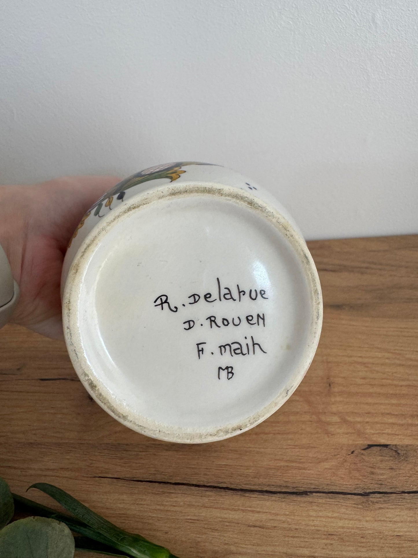 Vase Rouen vintage