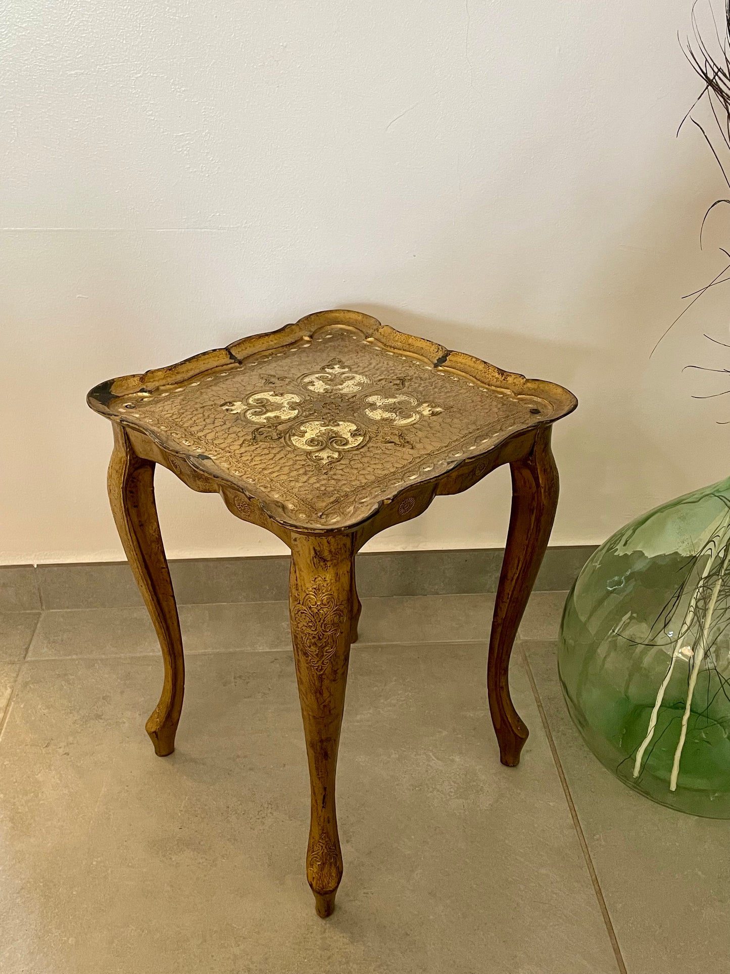 Table d’appoint vintage florentine