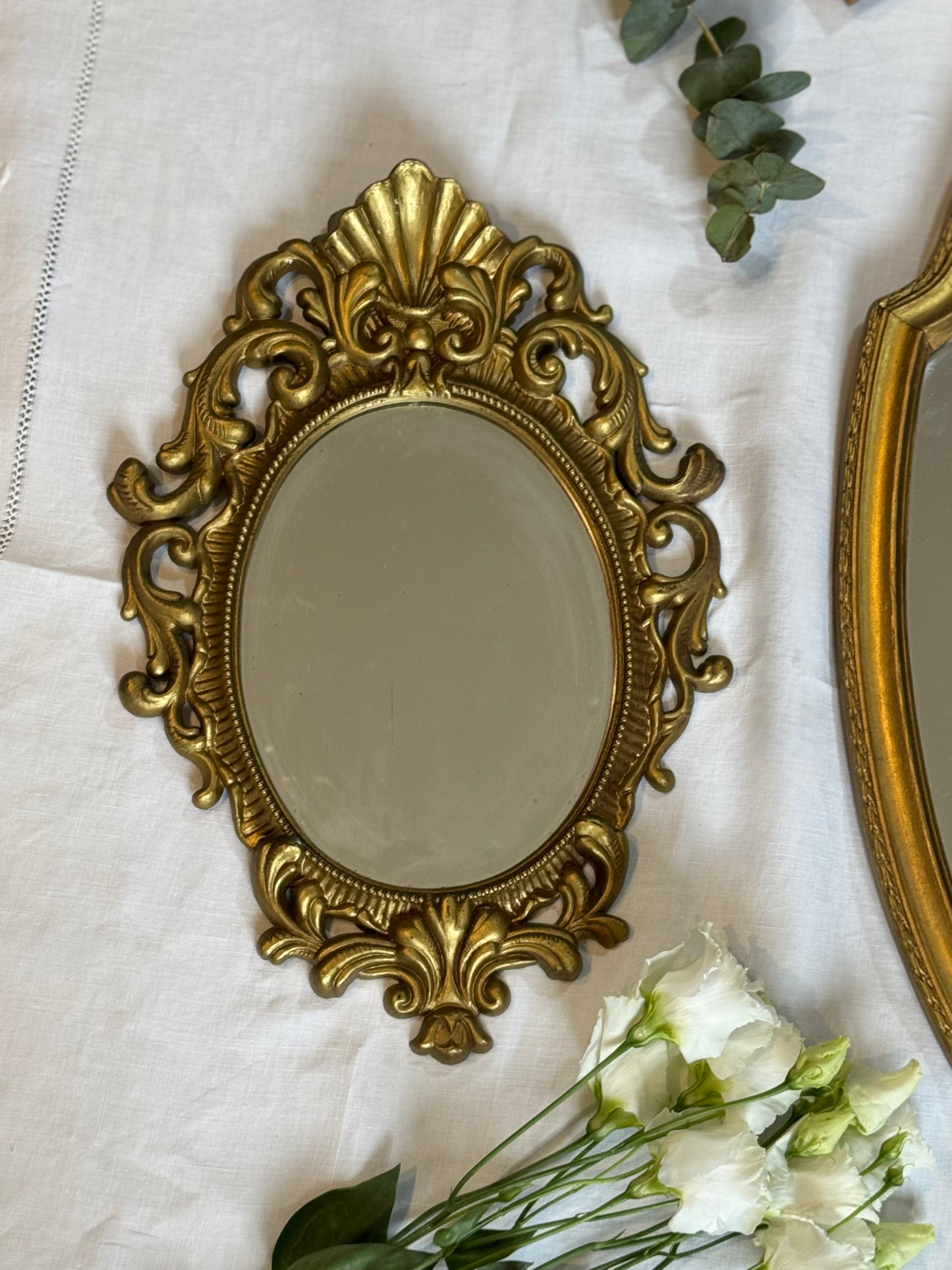 Miroir doré