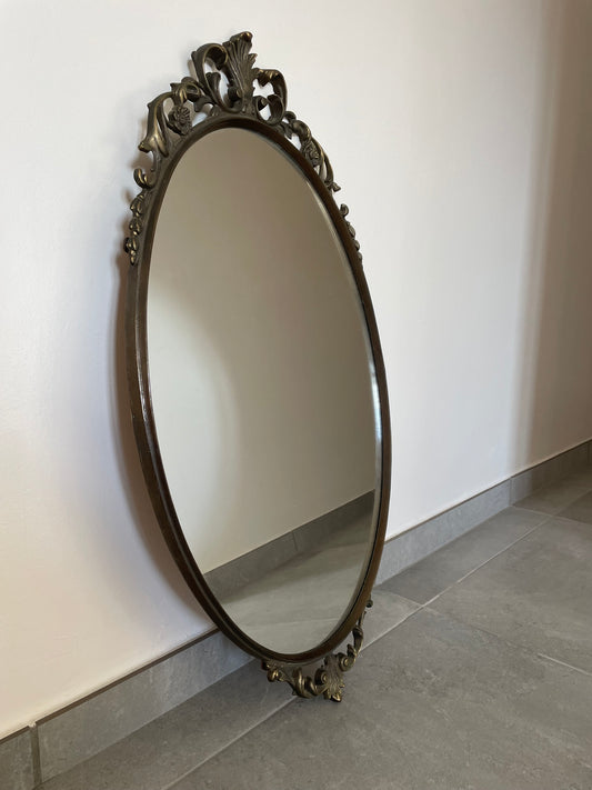 Miroir en bronze vintage