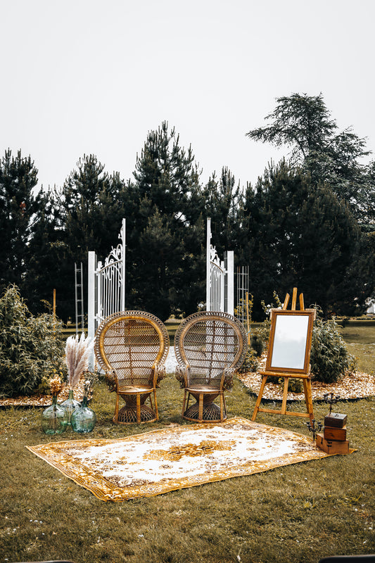Lot de deux fauteuils Emmanuelle