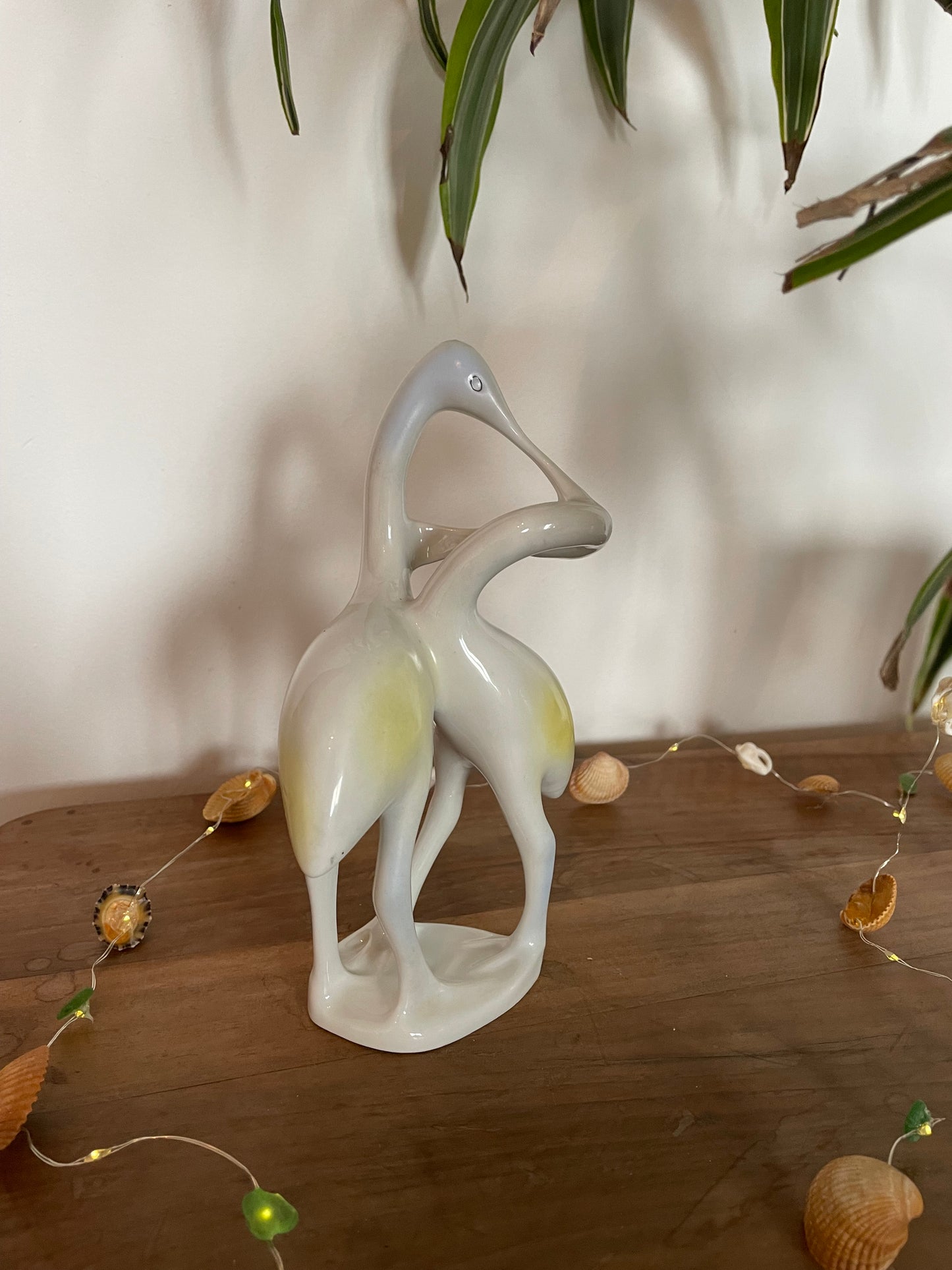 Figurine d’Ibis en porcelaine hongroise