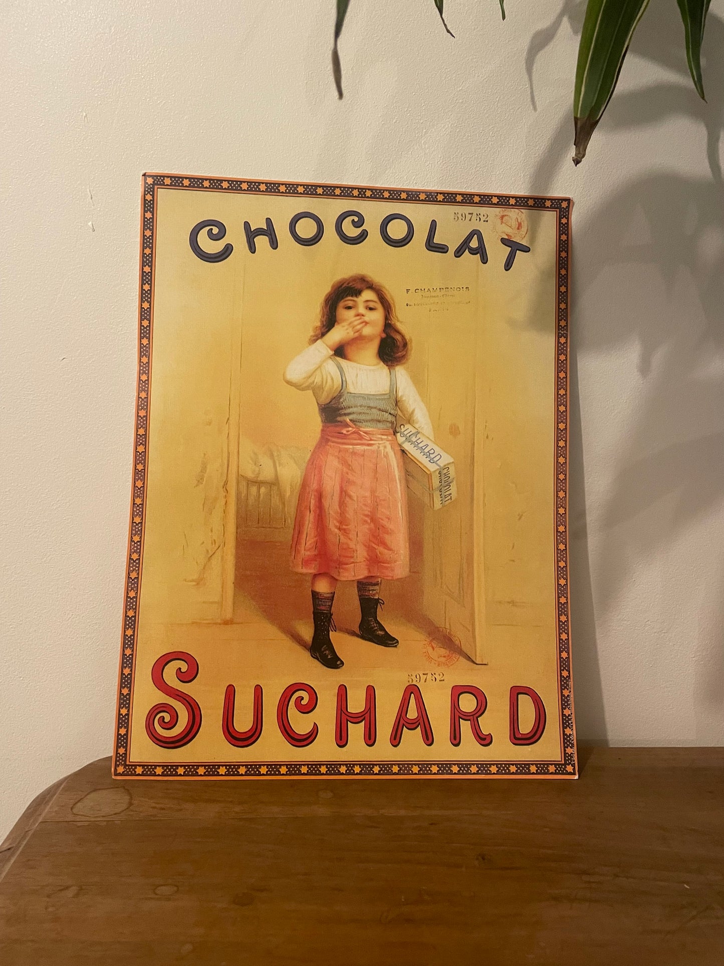 Affiche vintage Suchard